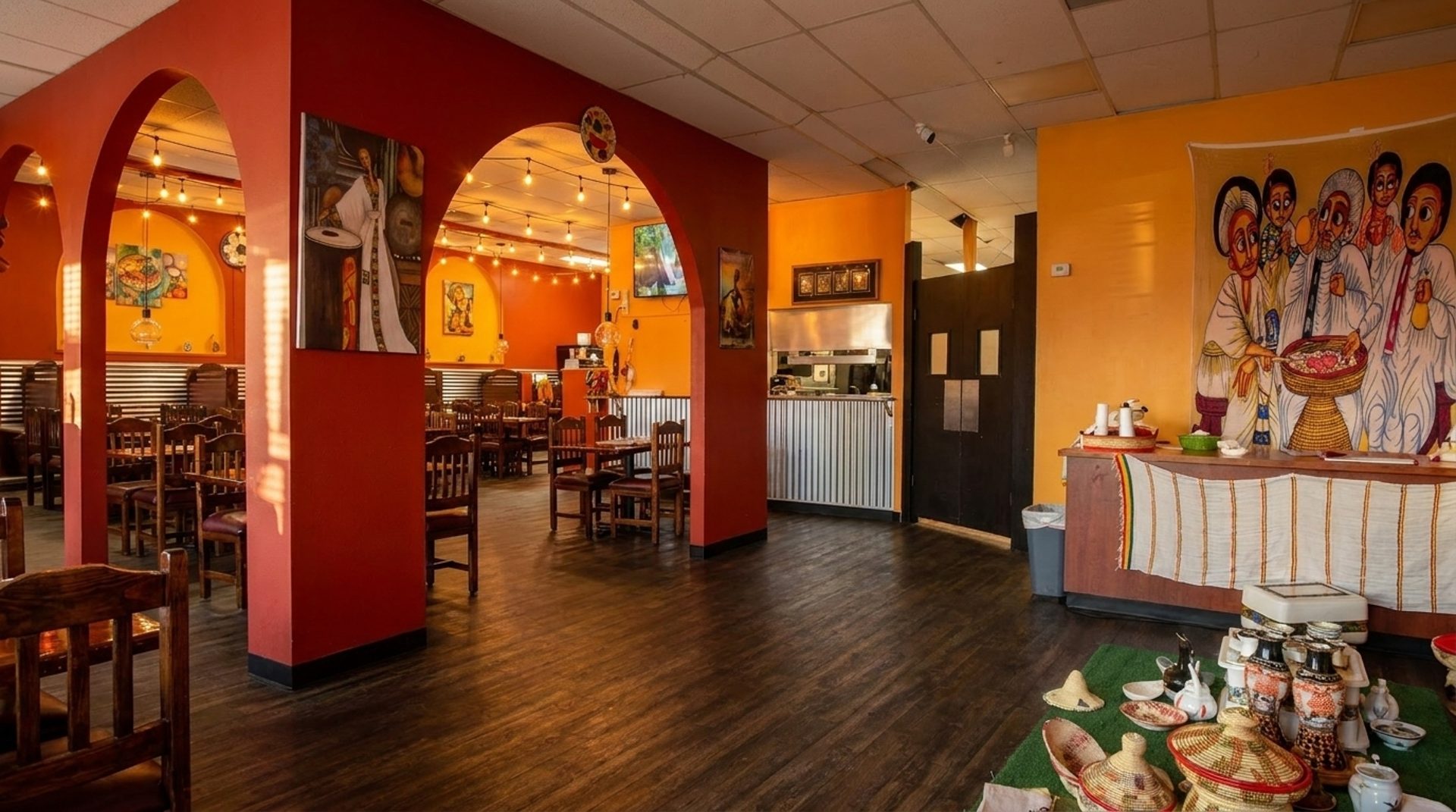 Ethiopian Dining Is Built for Groups